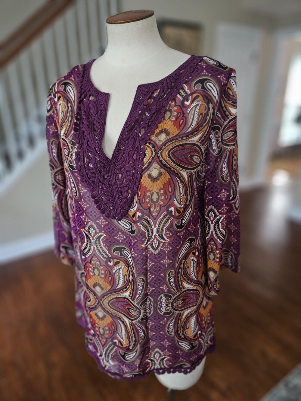 East 5th Boho Top Medium